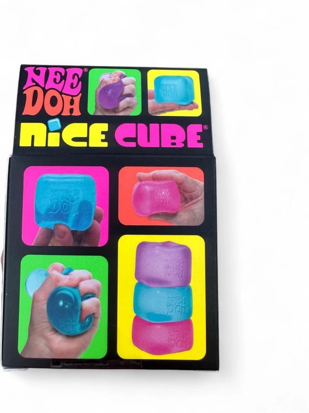 RARE 100% AUTHENTIC Viral Schylling NeeDoh Nice Cube Sensory Squishy Fidget Toy